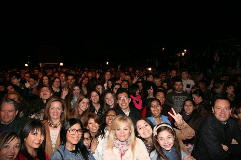 Carlos Baute en las Fiestas de Primavera de Murcia