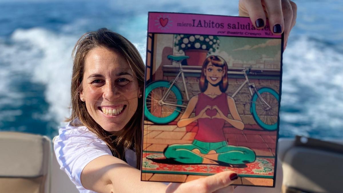 Beatriz Crespo, doctorada en Medicina y Alto Rendimiento, presenta su libro "MicroIAbitos saludables"
