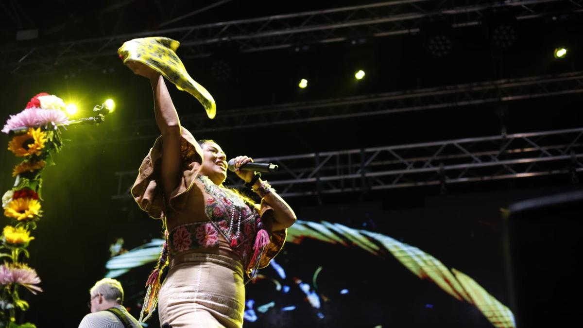 Lila Downs hace vibrar a Zaragoza en su día grande