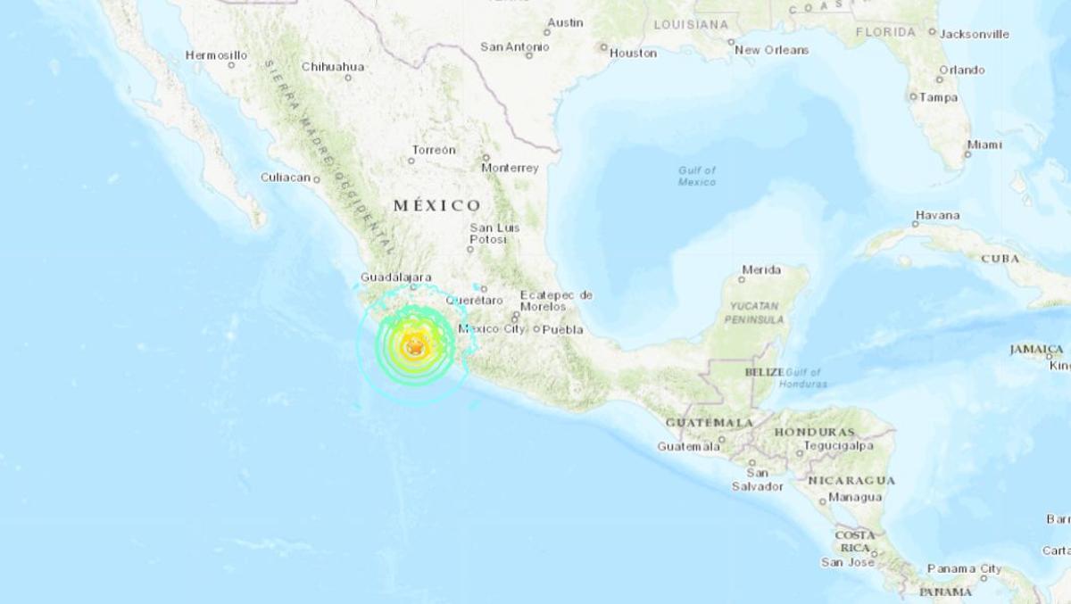 Un terratrèmol de 7,6 sacseja el centre de Mèxic