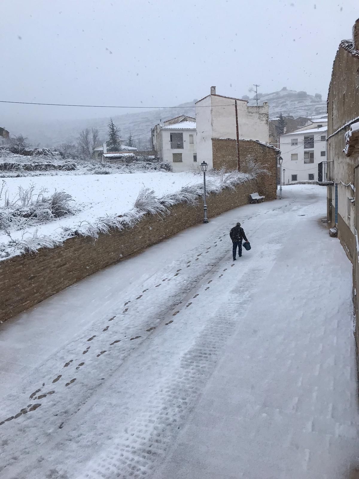Llegan la nieve a la Comunitat Valenciana