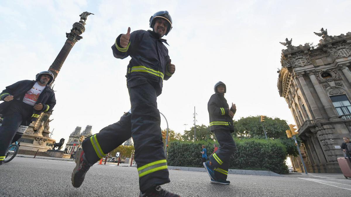 Recorregut i horaris de la Vueling Cursa de Bombers de Barcelona