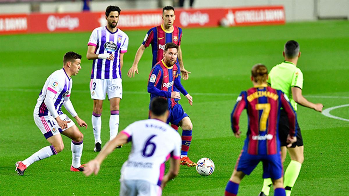 El 1x1 del Barça ante el Valladolid