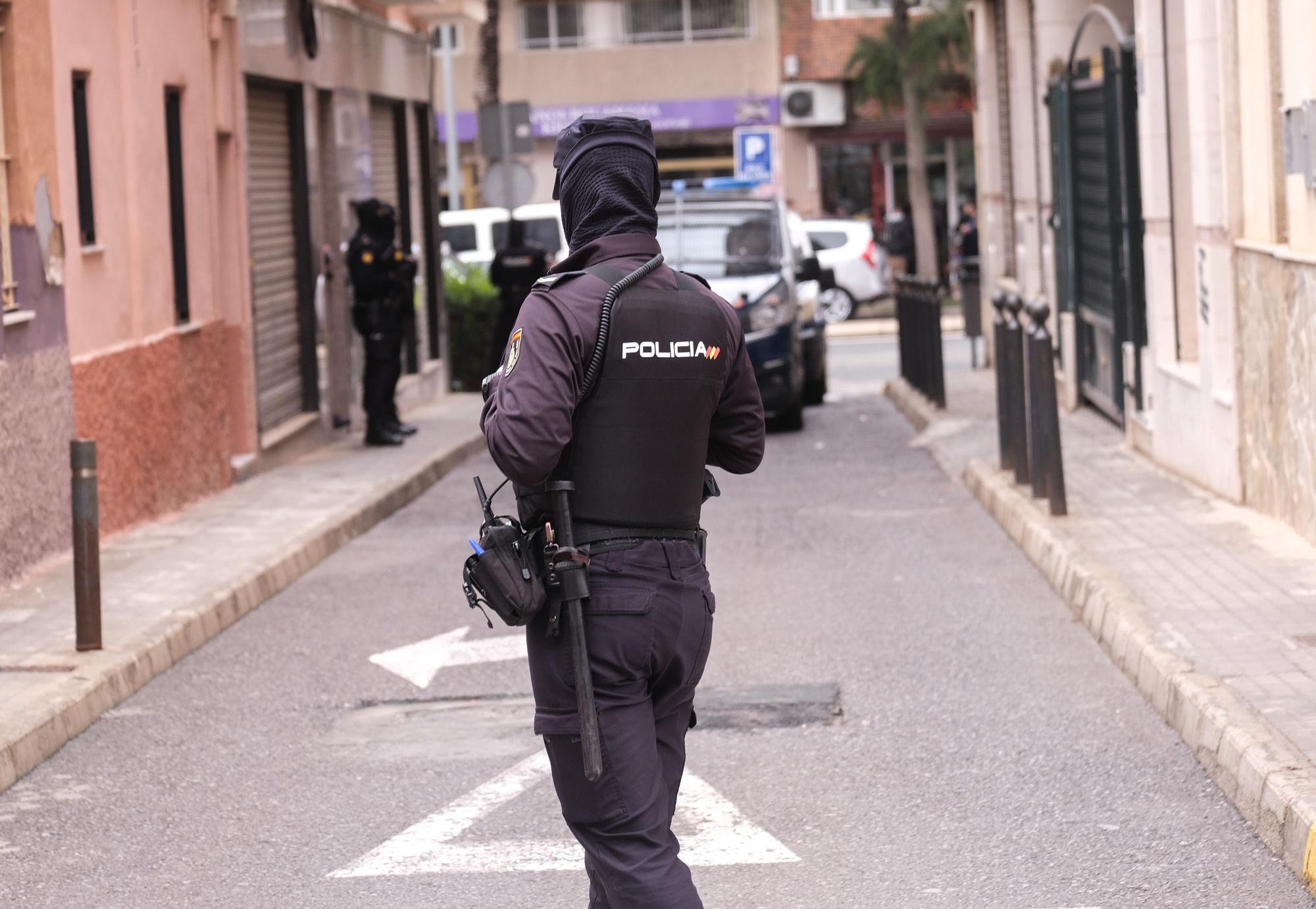 Más de 15 detenidos en una macrorredada antidroga en las provincias de Alicante y Murcia