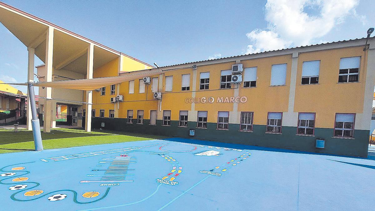 Instalaciones del Colegio Marco,  en Puente Tocinos.  Colegio Marco