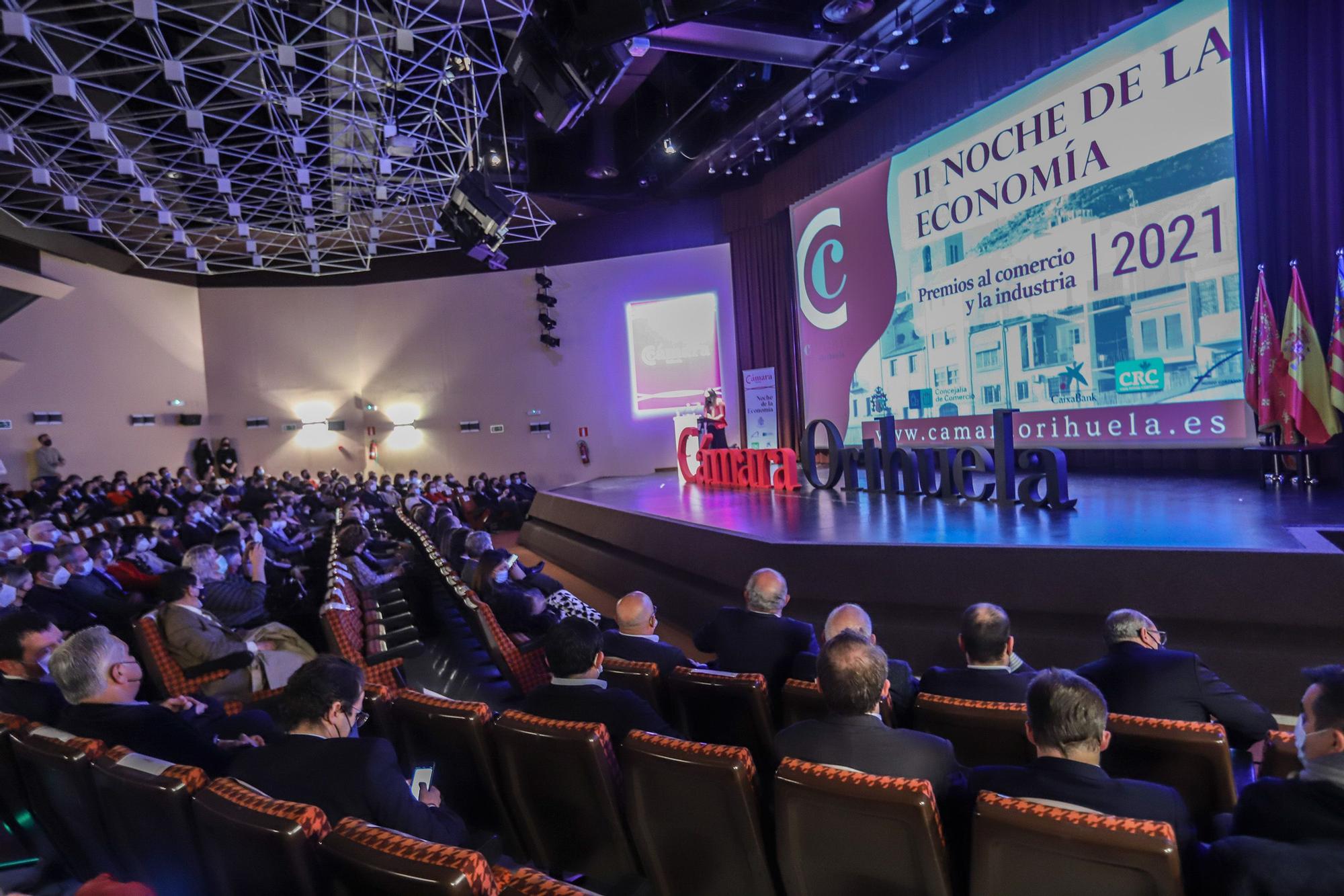 Segunda edición de la Noche de la Economía Oriolana en el auditorio de la CAM