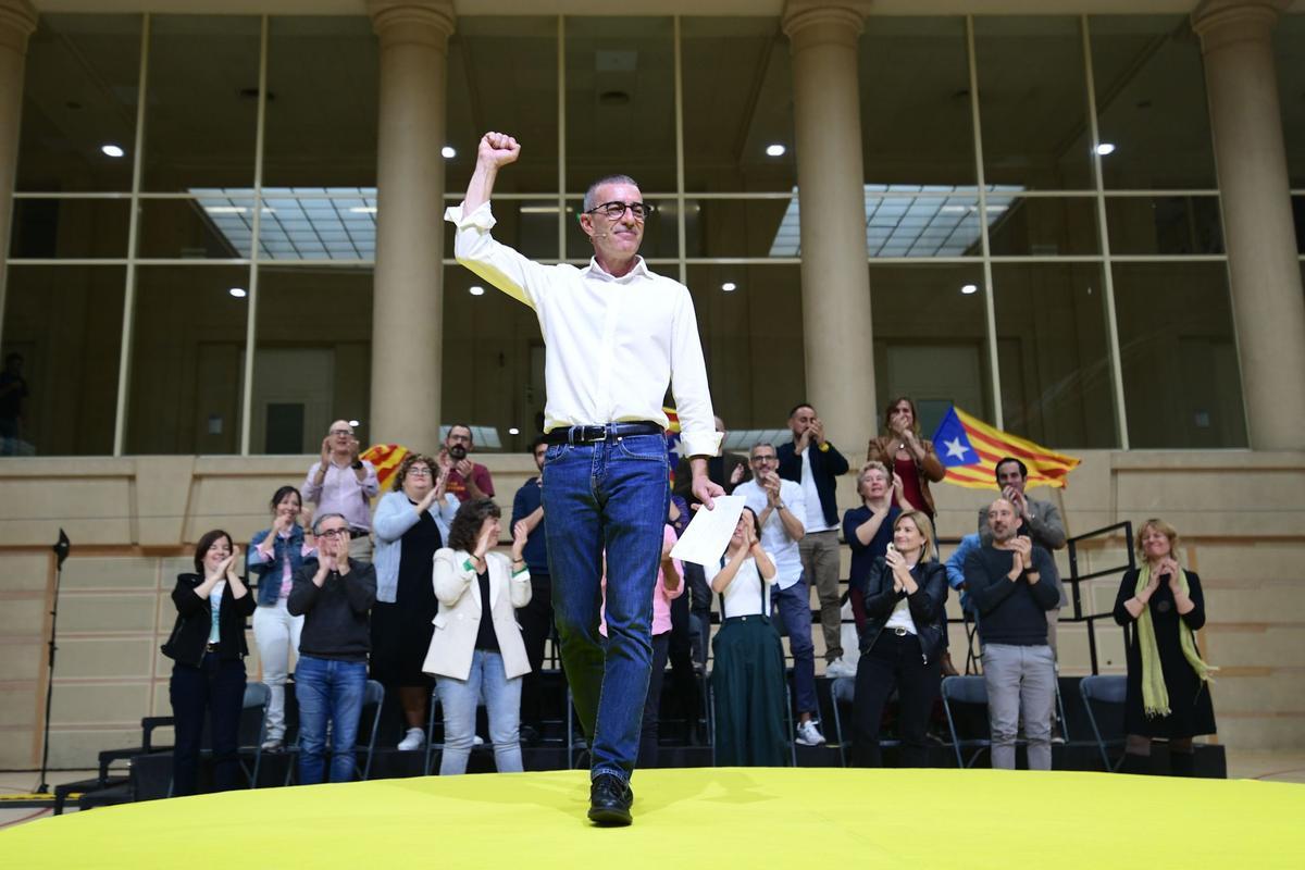 Xavier Godàs, candidato a la presidencia de ERC por 'Nova Esquerra Nacional'.
