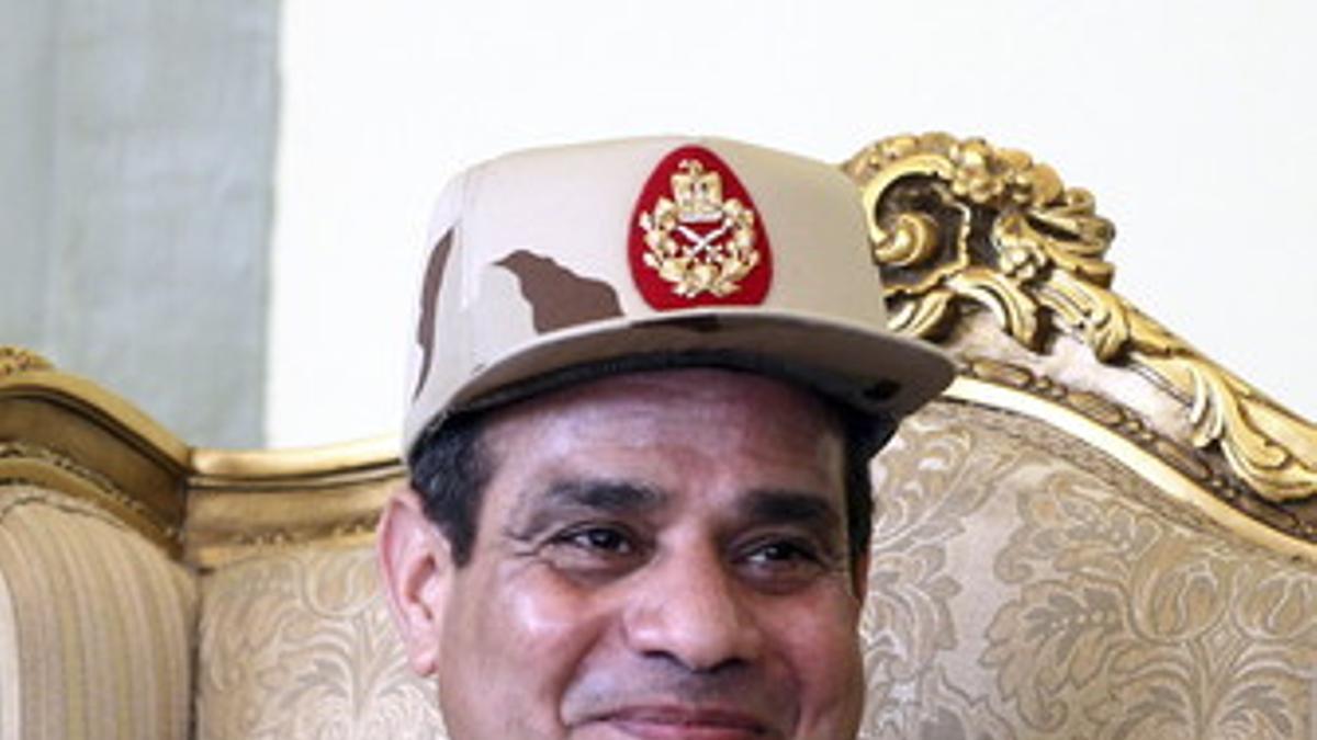El ministro de Defensa, Abdel Fatah Sisi.
