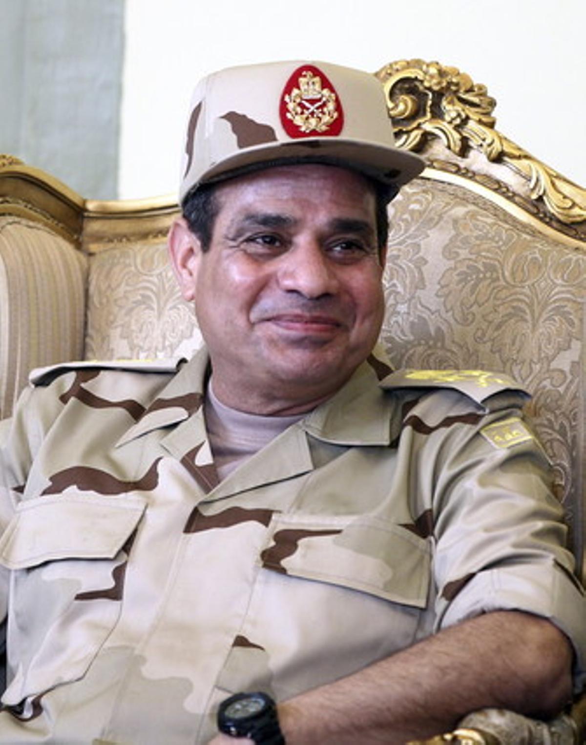 El ministre de Defensa, Abdul Fatah Sissi.