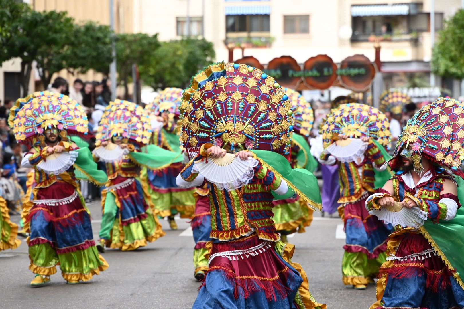 Desfile de comparsas del Carnaval de Badajoz