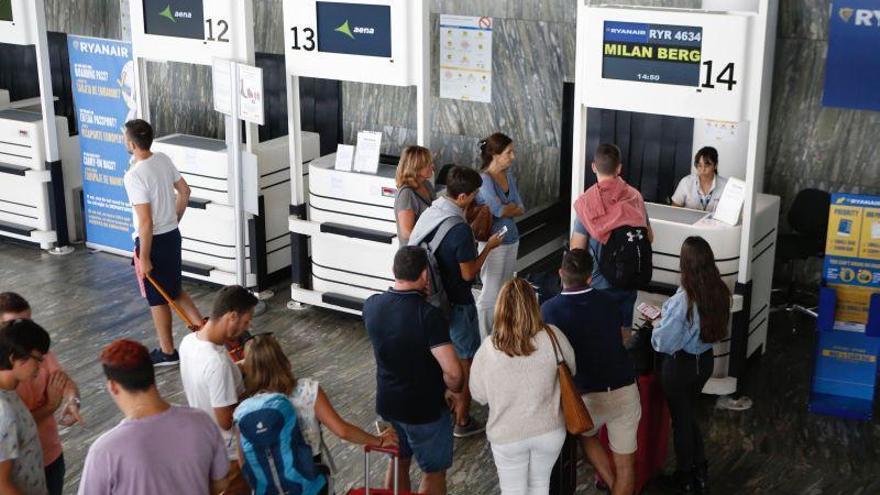 El coronavirus no alarma a los viajeros del vuelo Zaragoza-Milán
