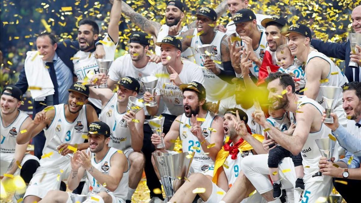 El Madrid conquistó la Euroliga y Doncic fue elegido MVP de la Final Four