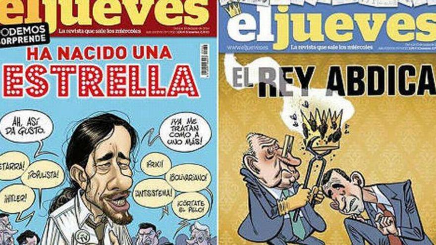 Los exdibujantes de &#039;El Jueves&#039; acusan a RBA de censurar la portada del Rey