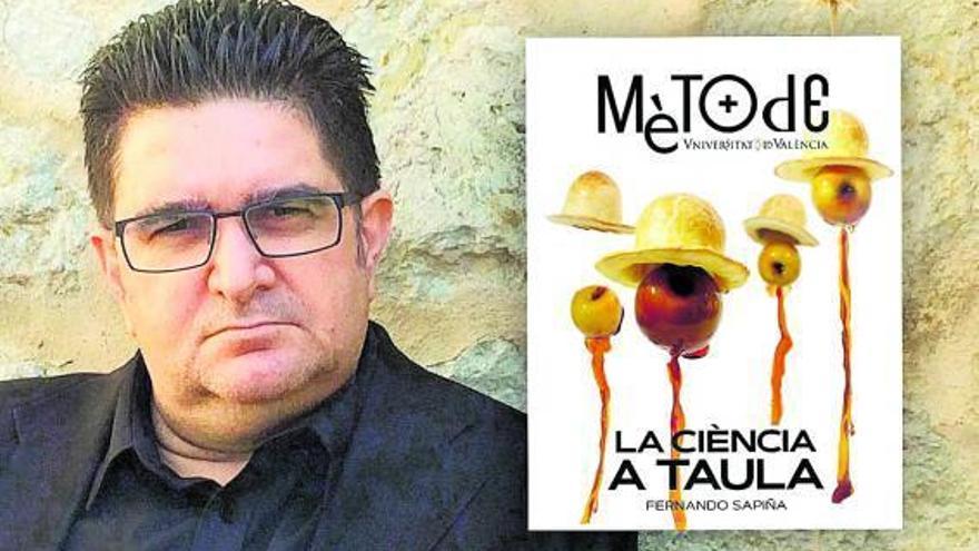 Fernando Sapiña, autor del llibre «La ciència a la taula».