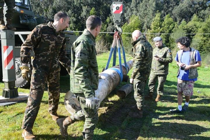 El último viaje de un cañón a Udra