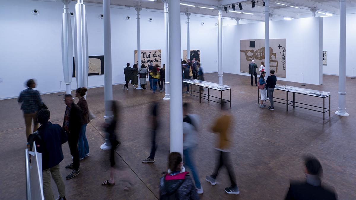 La Fundació Antoni Tàpies durante ‘La nit dels museus’.