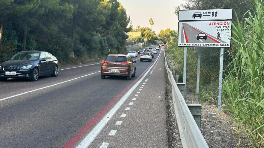 Proyecto experimental para proteger a los ciclistas en Valencia
