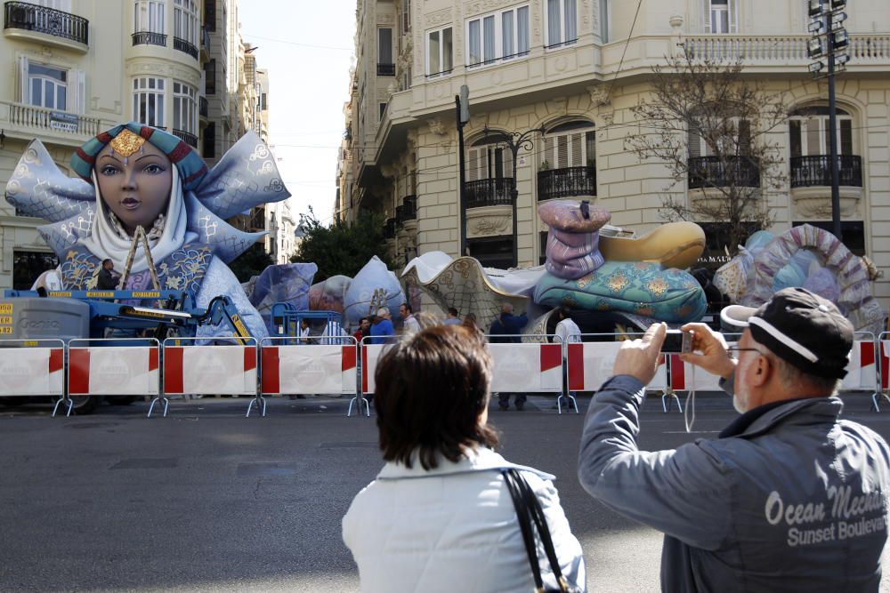 Las fallas ya están en la calle