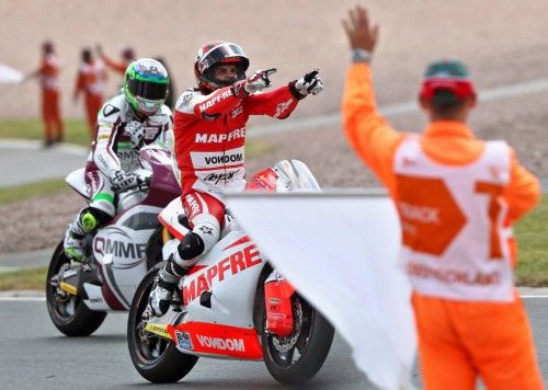 Carrera de Moto2 del GP de Alemania que ha ganado por primera vez Jordi Torres