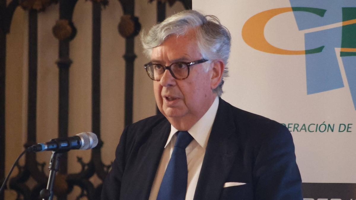 El presidente de la CEG, Juan Manuel Vieites.