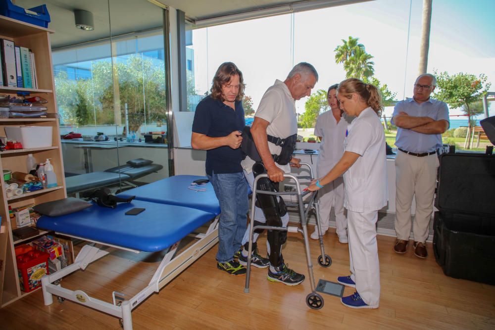 Un exoesqueleto para los pacientes parapléjicos y tetrapléjicos