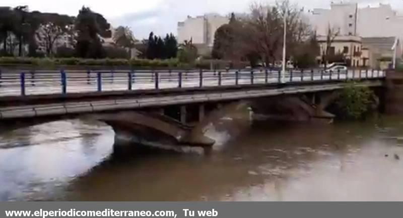 La imágenes más impactantes de la lluvia en Castellón