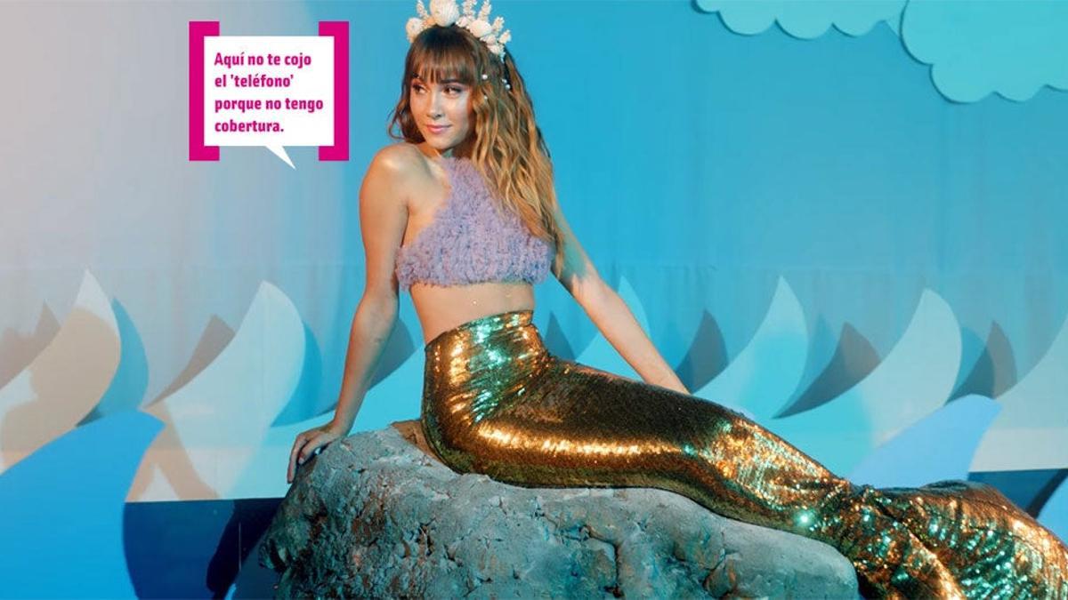 Aitana ha mutado en 'La Sirenita' en su último videoclip