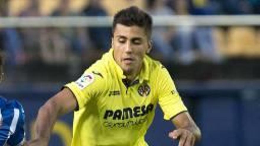 Rodrigo Hernández en un partido.