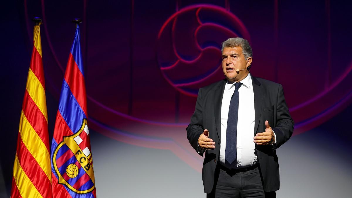 Joan Laporta, presidente del Barcelona.