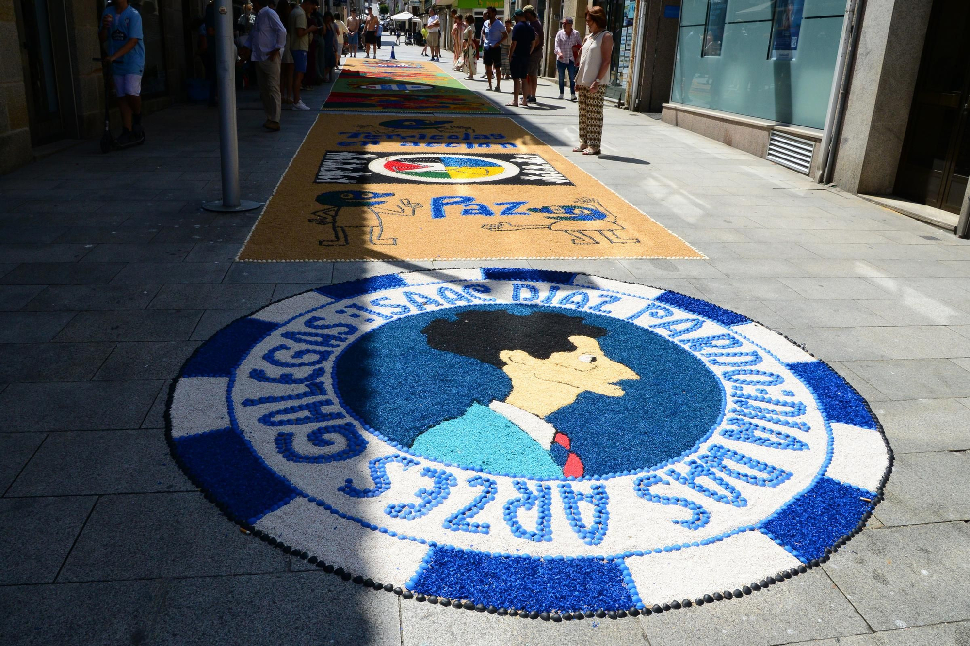 La fiesta de las alfombras florales del Corpus en Bueu (III)