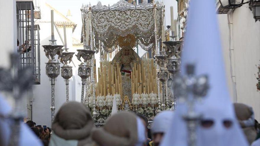 La Virgen de la Paz en procesión, en una imagen de archivo.