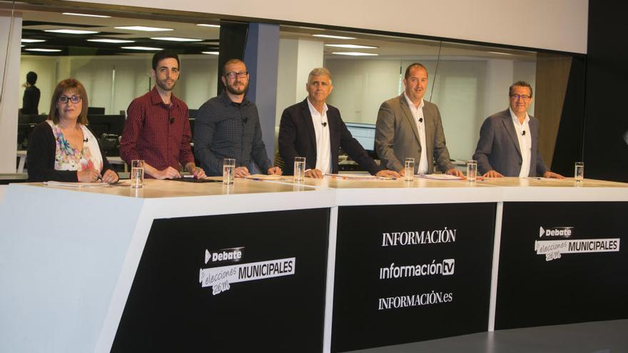 Los alcaldables de Benidorm participan en el quinto debate electoral de INFORMACIÓN