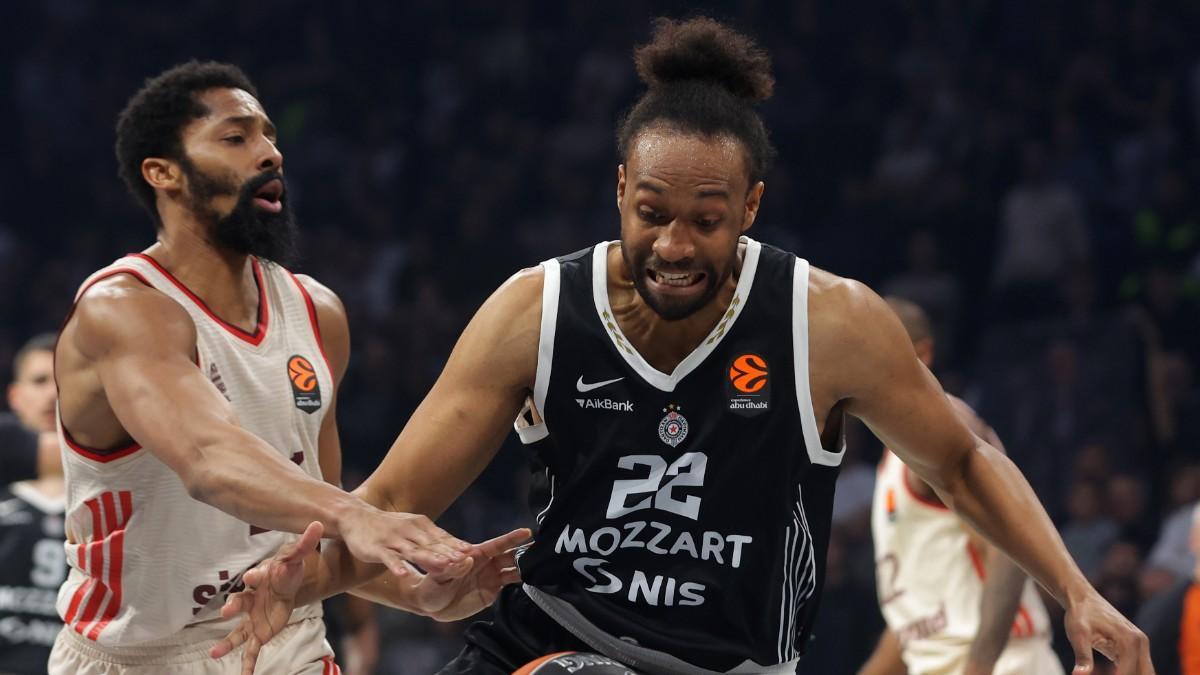 Jabari Parker, en un partido de Euroliga con Partizán