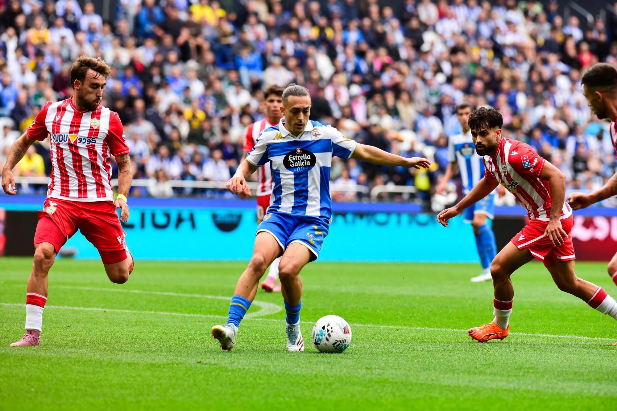 El Deportivo - Almería, en imágenes