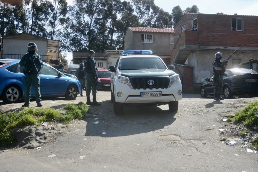 Narcotráfico en Galicia | Varios detenidos en una redada contra el menudeo de droga en O Vao