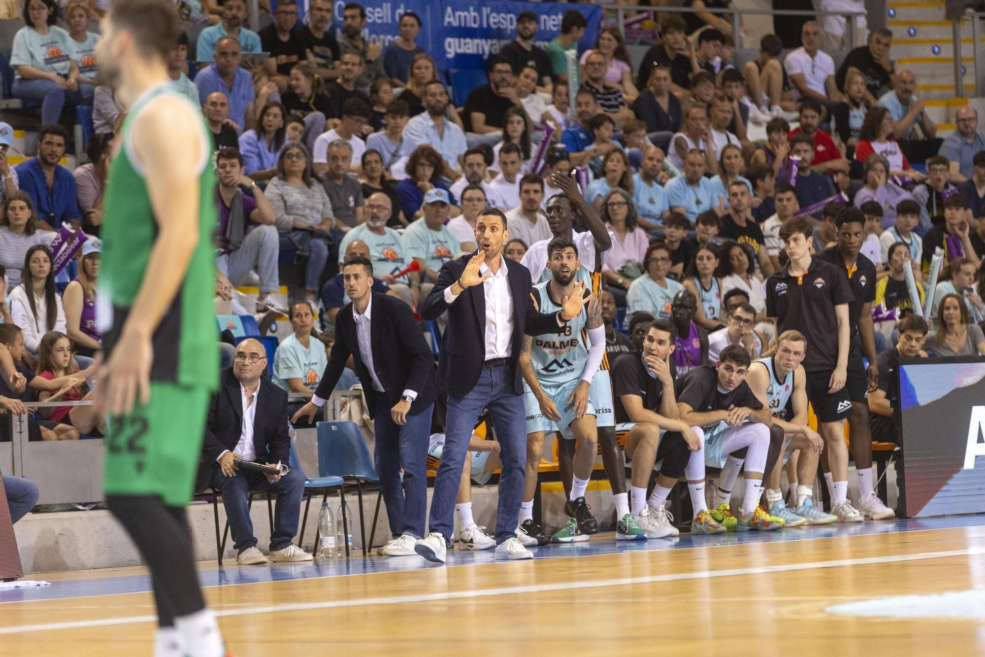 Así ha sido la fiesta del Palmer Basket Mallorca Palma tras ascender a Primera FEB