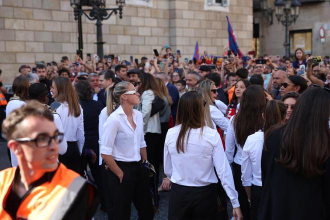 Las imágenes de la celebración de la segunda Champions del Barça en Barcelona