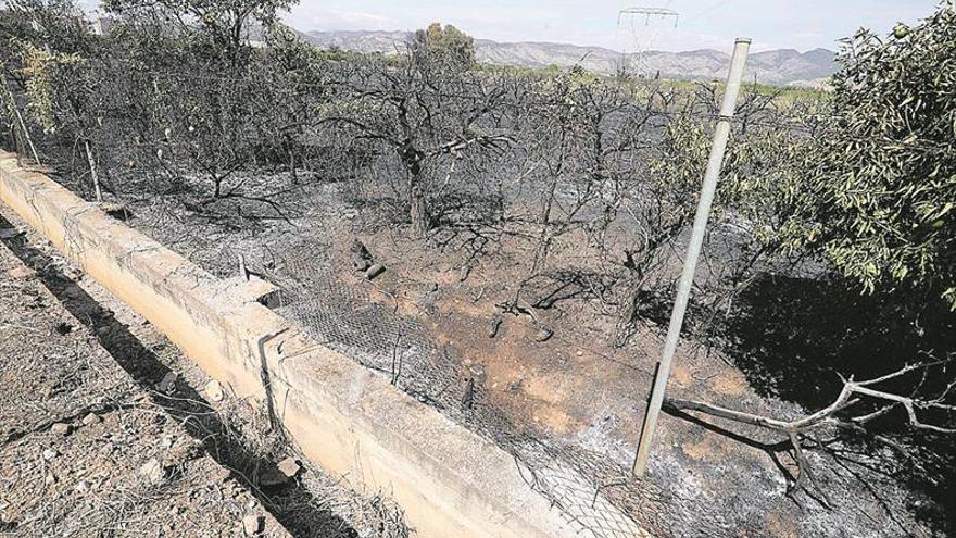 Crítico un anciano tras tropezar y caer sobre una quema en Castelló