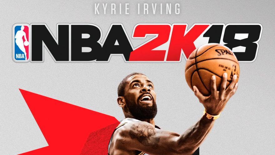 Kyrie Irving, protagonista de la portada de &#039;NBA 2K18&#039;