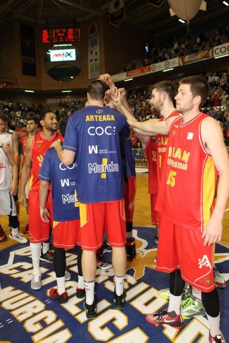 Baloncesto: El UCAM Murcia - Sevilla, en fotos