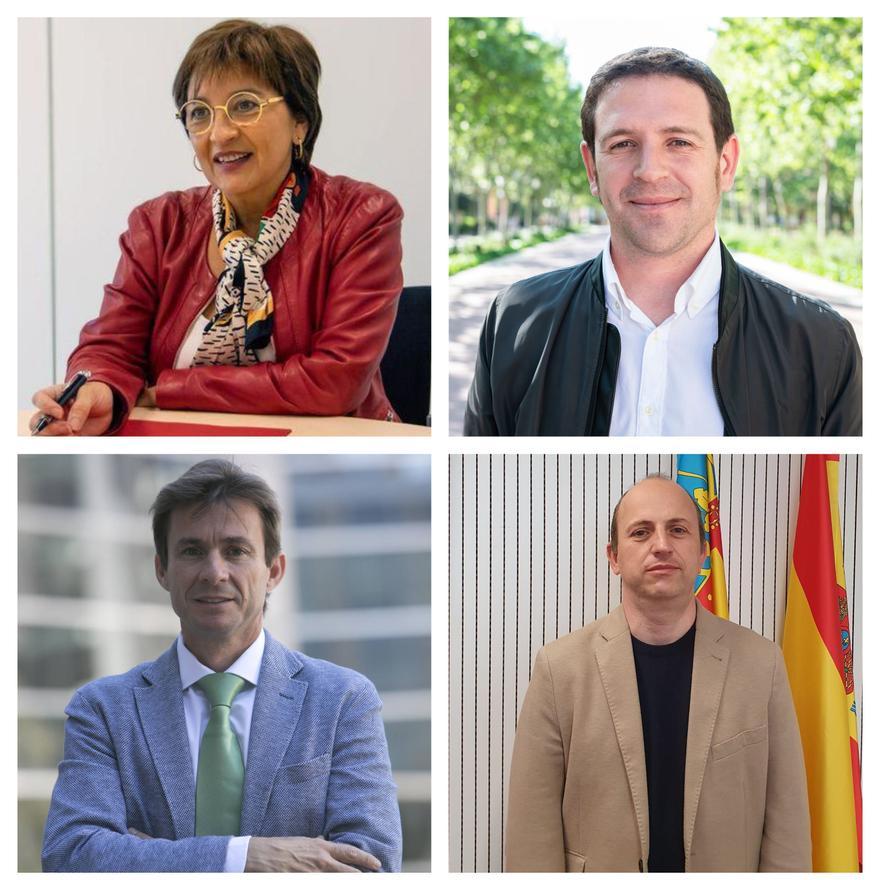 Blanca Marín, Ignasi Garcia, Ibán Molina y Joan Piquer