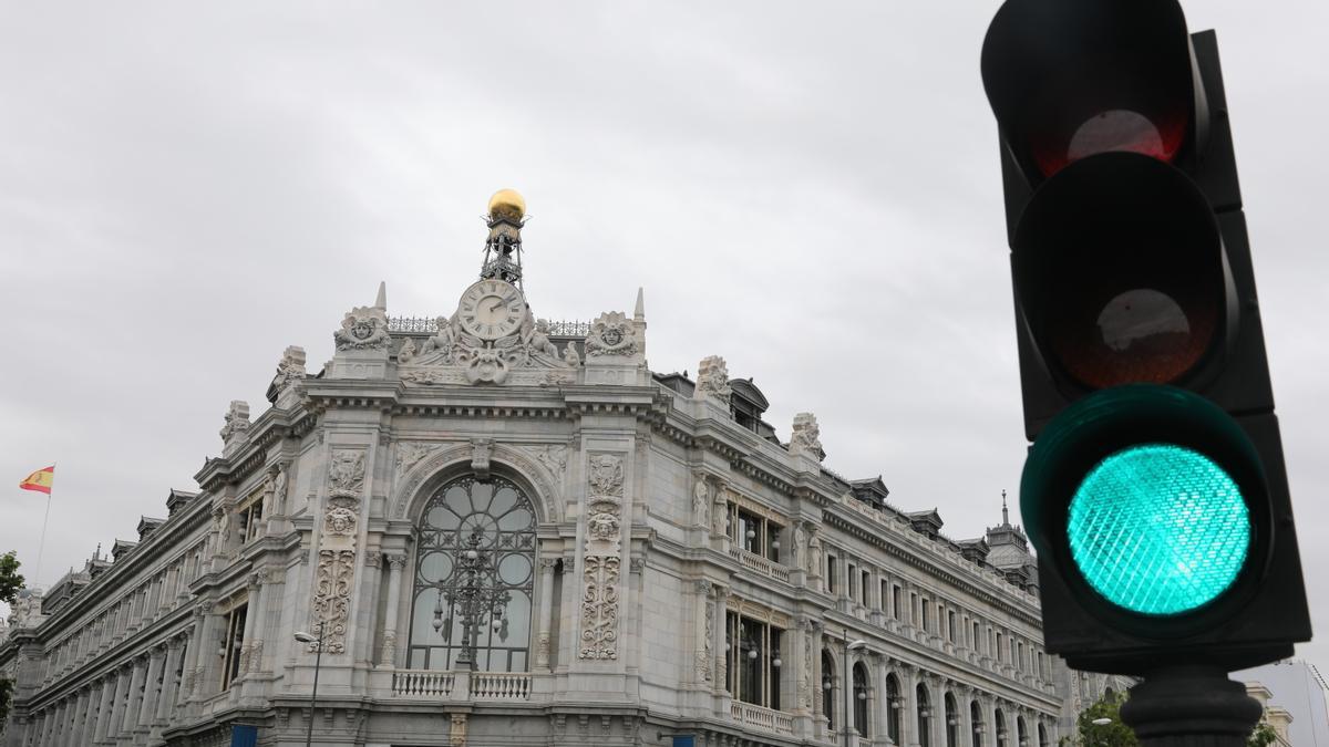 Una imagen de la sede del Banco de España en Madrid.