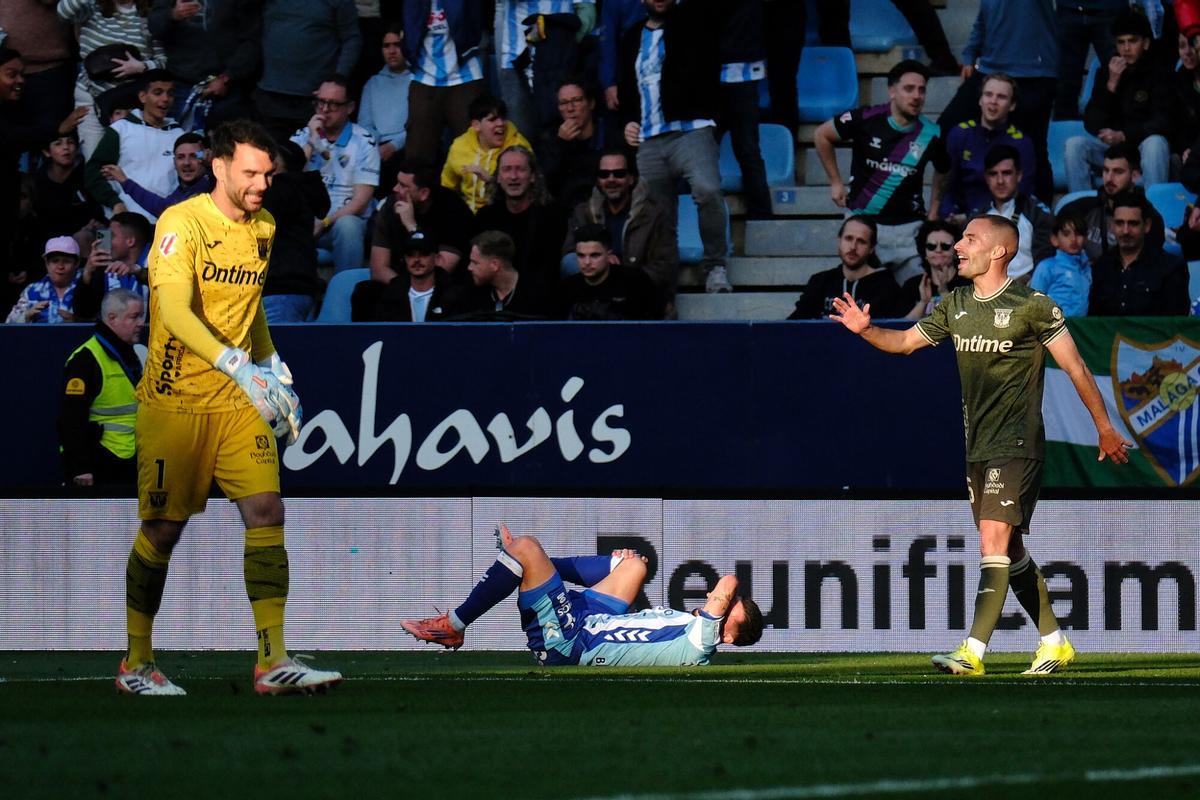 Málaga CF - CD Leganés, en imágenes