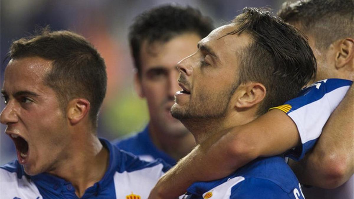 El Espanyol de Sergio logró ante el Getafe el primer triunfo del curso