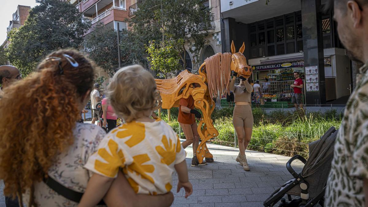 La Mercè en la superilla de Consell de Cent