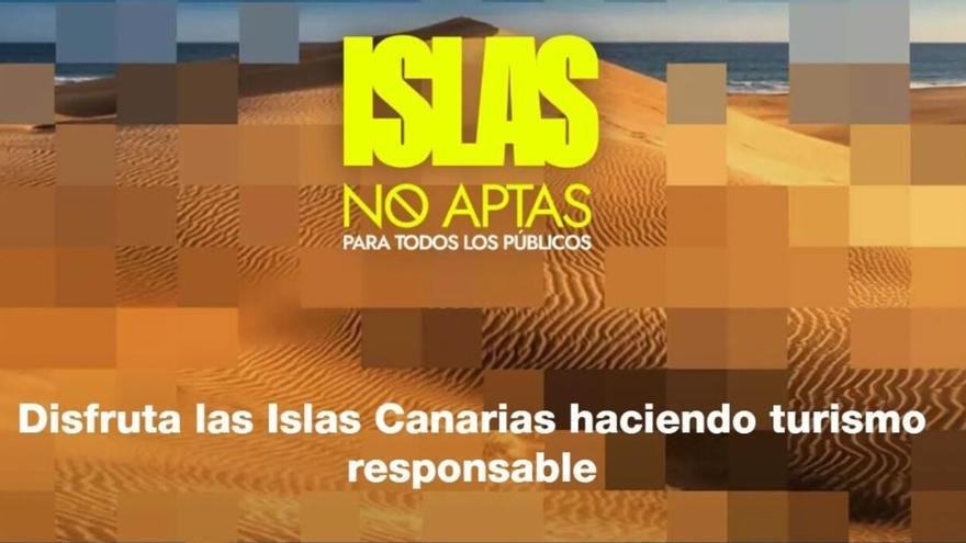 Canarias se promociona en la Puerta del Sol como un destino no apto para quien no lo cuide