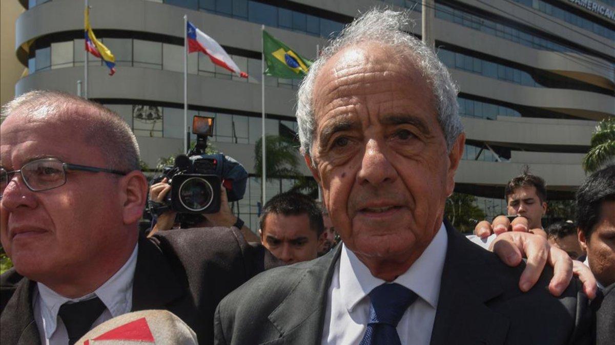 Rodolfo D'Onofrio este martes en Asunción