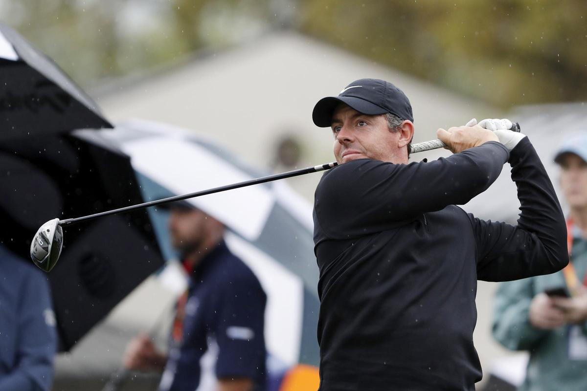 McIlroy lograba meterse el fin de semana con un total de -4, aunque lejos de Scheffler