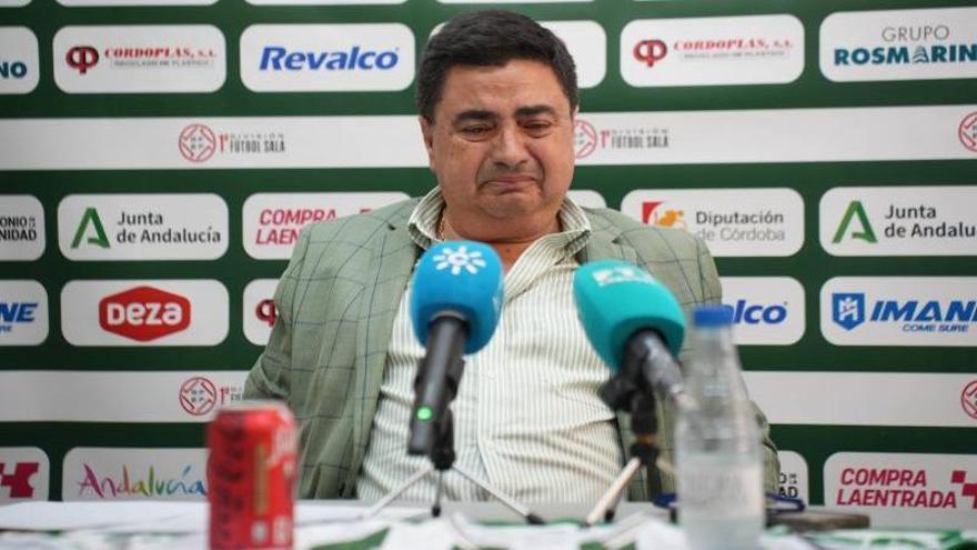 José García Román oficializa su salida del Córdoba Futsal, pide la entrada de un grupo cordobés y reconoce contactos con el navarro Ramón Lázaro