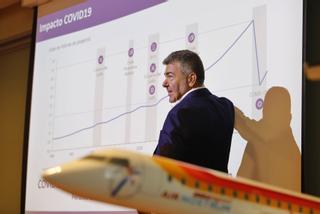 Air Nostrum redujo sus pérdidas un 95 % en 2021 hasta los 7,3 millones